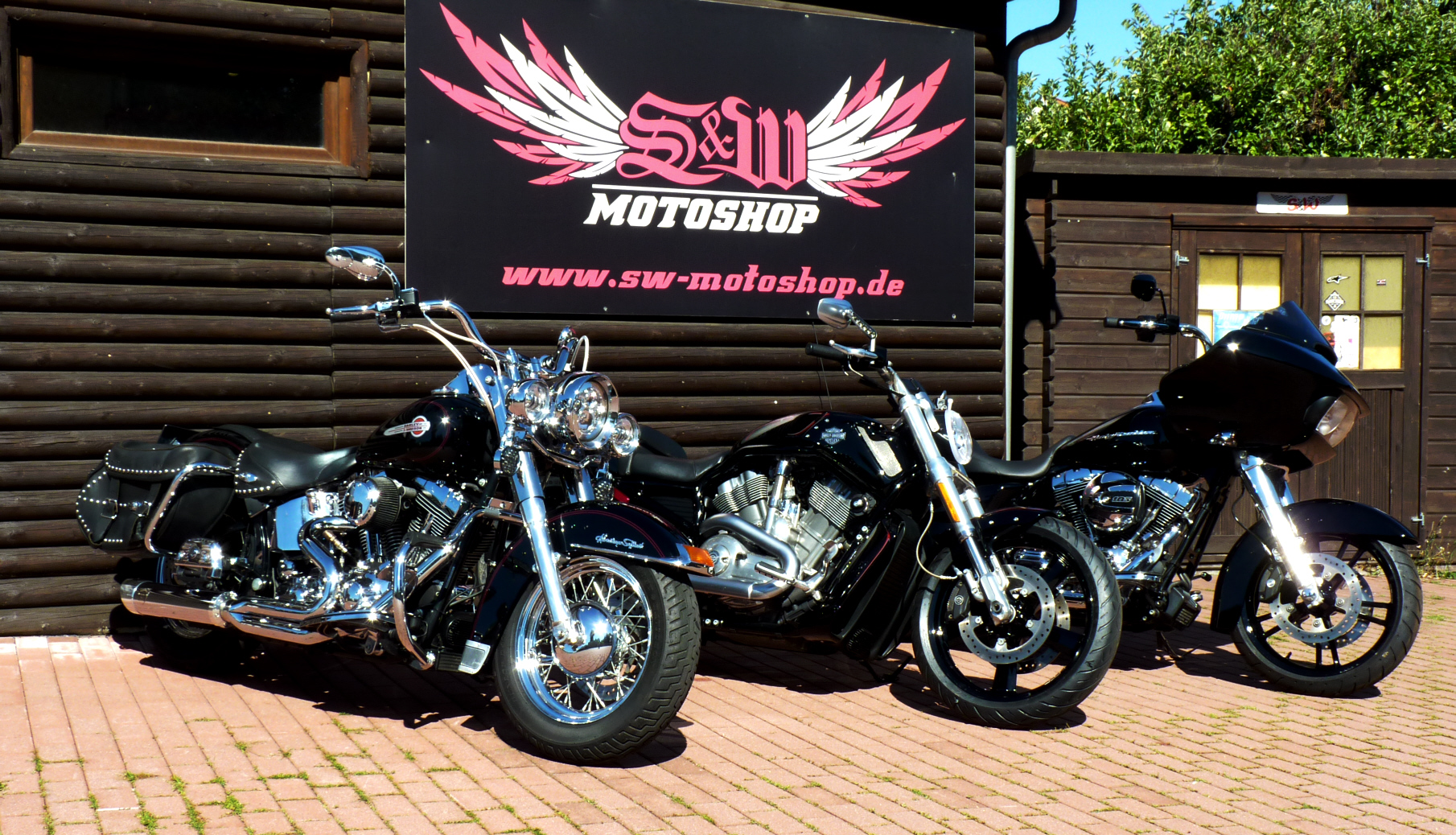 Harley-Davidson FLSTC Softail Heritage, VRSCF V-Rod Muscle, FLTRXS Road Glide Special, kaufen